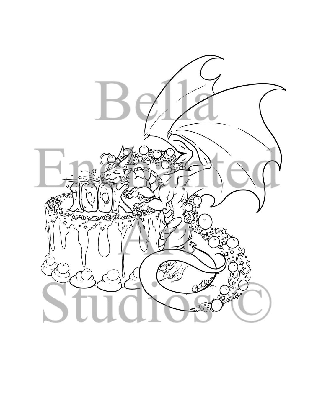 celebration GIVEAWAY- (FREE)- DOWNLOAD COLORING PAGE