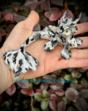 Load image into Gallery viewer, A koi Mermaid Minkin-proud-black/grey/silver