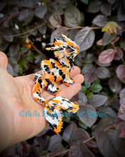 Load image into Gallery viewer, A koi Mermaid Minkin-necrotic / yellow/orange/black