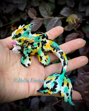 Load image into Gallery viewer, A koi Mermaid Minkin-yum/ yellow/green/black