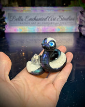 Load image into Gallery viewer, A Black Ice Wyrm-with icy quartz-Blind Bag /random pick