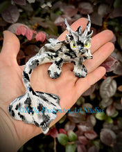 Load image into Gallery viewer, A koi Mermaid Minkin-proud-black/grey/silver