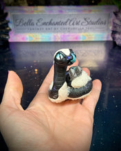 Load image into Gallery viewer, A Black Ice Wyrm-with icy quartz-Blind Bag /random pick