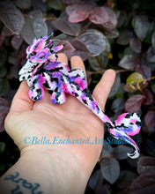 Load image into Gallery viewer, A koi Mermaid Minkin-proud magenta/purple/black