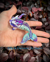 Load image into Gallery viewer, A Primordial Mermaid Pup-excited/ Aqua and Purple