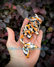 Load image into Gallery viewer, A koi Mermaid Minkin-necrotic / yellow/orange/black