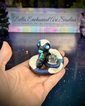 Load image into Gallery viewer, A Black Ice Wyrm-with icy quartz-Blind Bag /random pick