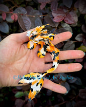 Load image into Gallery viewer, A koi Mermaid Minkin-Excited/ yellow/orange/black