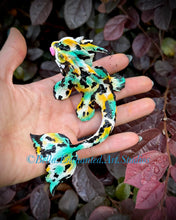 Load image into Gallery viewer, A koi Mermaid Minkin-yum/ yellow/green/black