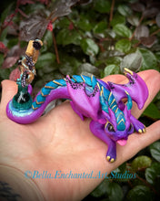 Load image into Gallery viewer, Cassiopeia-Bottled dreams potion keeper-blep crouching Primordial Dragon