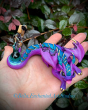 Load image into Gallery viewer, Cassiopeia-Bottled dreams potion keeper-blep crouching Primordial Dragon