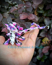 Load image into Gallery viewer, A koi Mermaid Minkin-proud magenta/purple/black