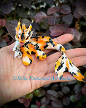 Load image into Gallery viewer, A koi Mermaid Minkin-Excited/ yellow/orange/black